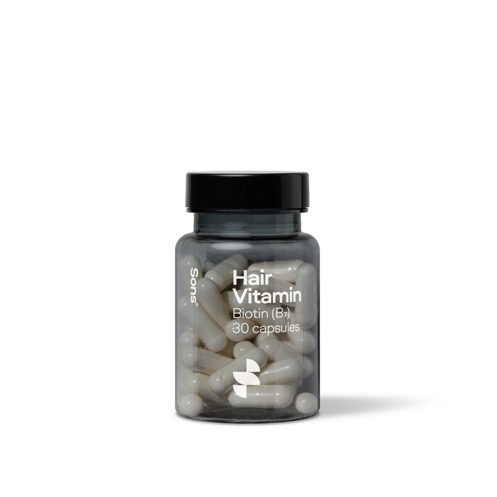 Sons Biotin 900ug Capsules - Hair Growth Vitamin Supplement - 6 Month Pack